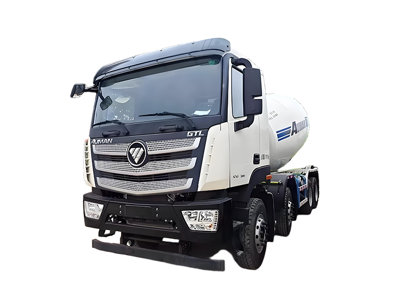 Foton Auman 10CBM Concrete Mixer Truck 8x4 Self Loading Cement Mixer Truck