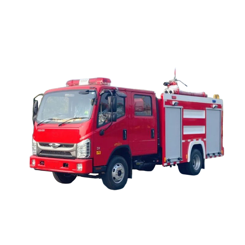 3000L Water Capacity Foton Fire Engine with Fire Pump 3 Ton Water Tank Fire Truck