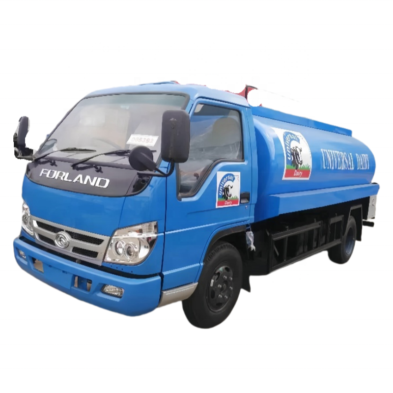 New 5000 Liters Small Milk tank Truck Milk Transport Tanker Truck for Dairy