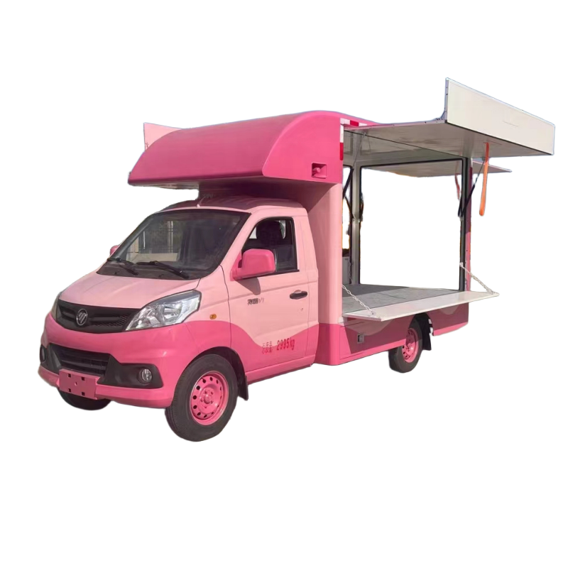 Cheap Price FOTON Brand Small Mobile Food Restaurant Truck Pizza