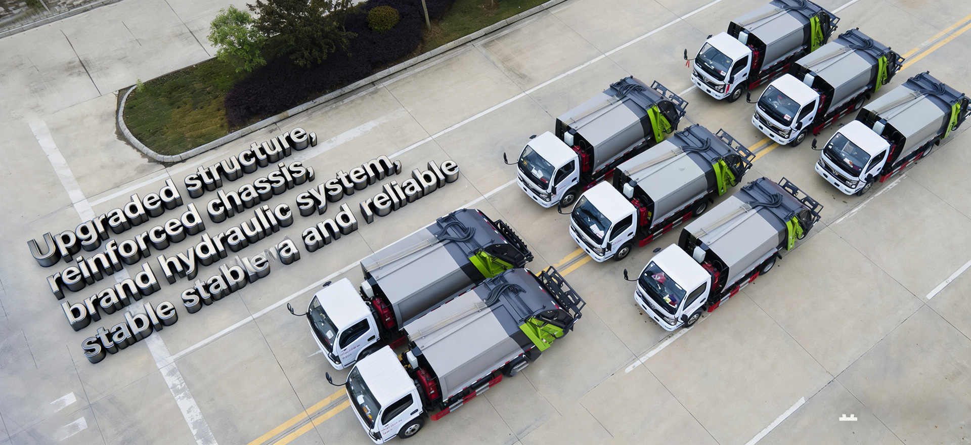 Compressed Garbage Truck